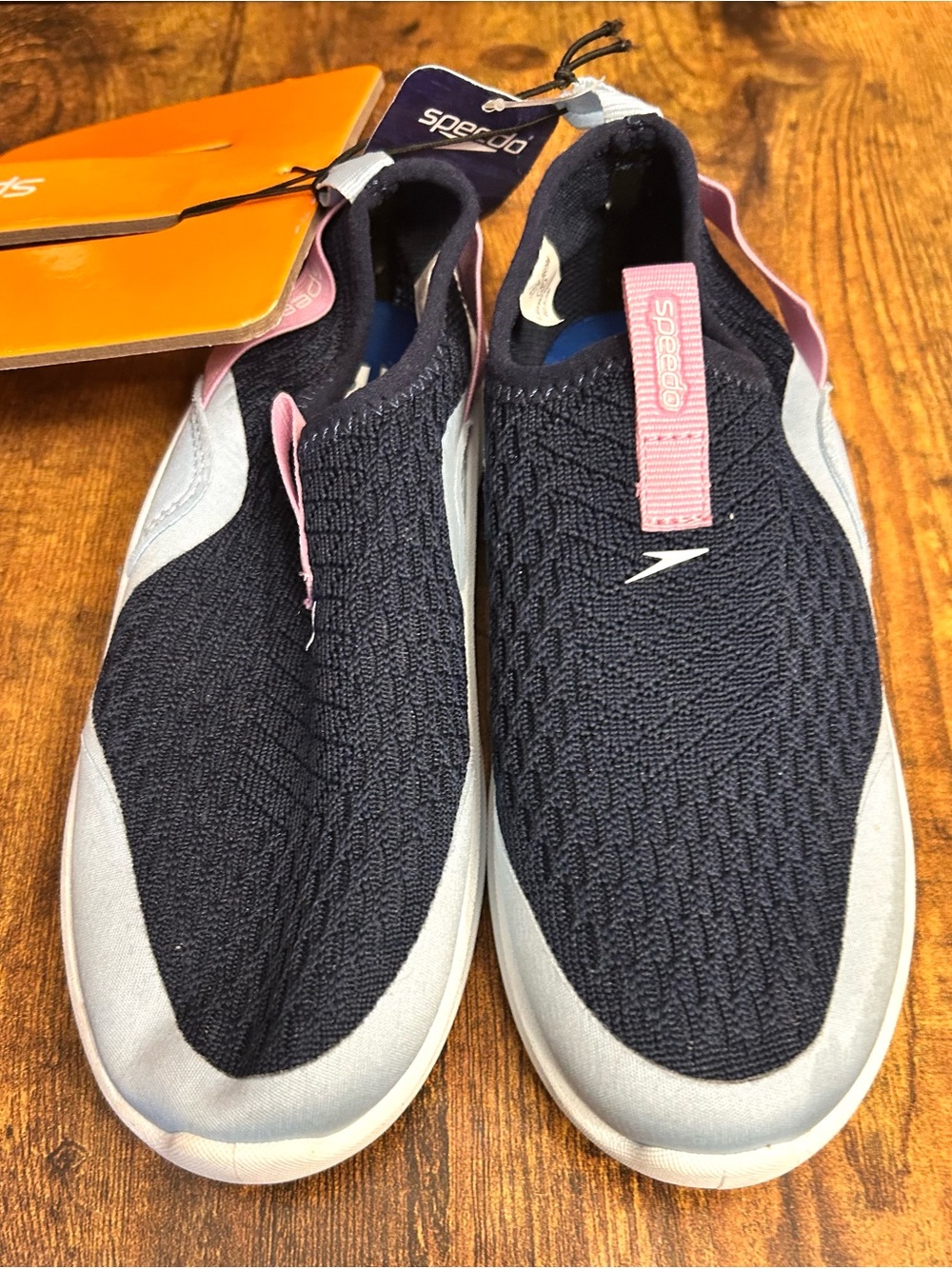 Speedo Junior Pull on Water Shoes - Navy Size Small (13/1) new